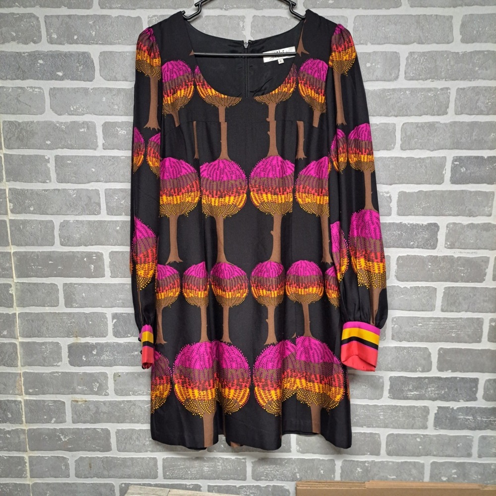 Tibi Arboretum Multicolor Womens Dress Silk/Wool‎ Blens Dress Size 6